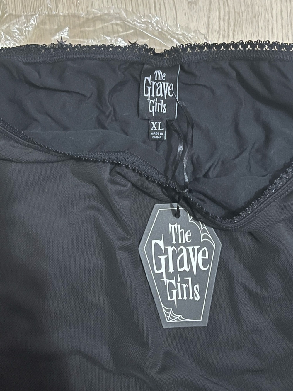 THE GRAVE GIRLS BOREDOM ADDICT MIDI SKIRT, size XL (BNWT) - Picture 7 of 8